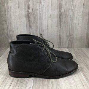 Trent Nathan Ankle Boots Mens EU 41 Bath Brown Leather Lace Up Chukka Boots